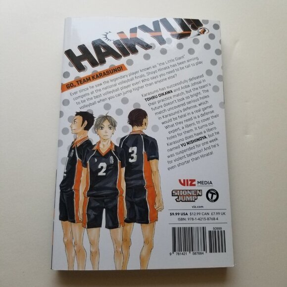Manga Haikyu Vol 3 Edition Story and Art by Haruichi Furudate Shonen Jump - Picture 2 of 8